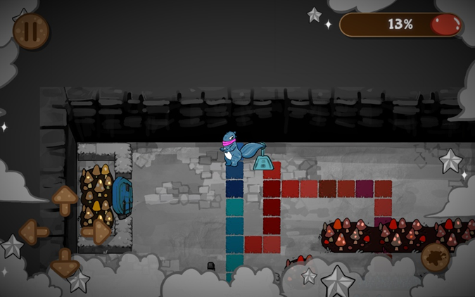 Planet Painter — switch interaction